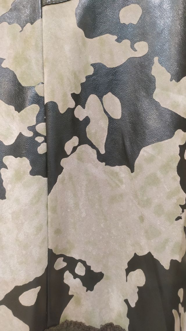 falda animal print nueva