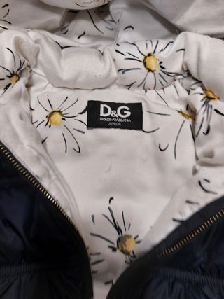 Piumino da bambina D&G