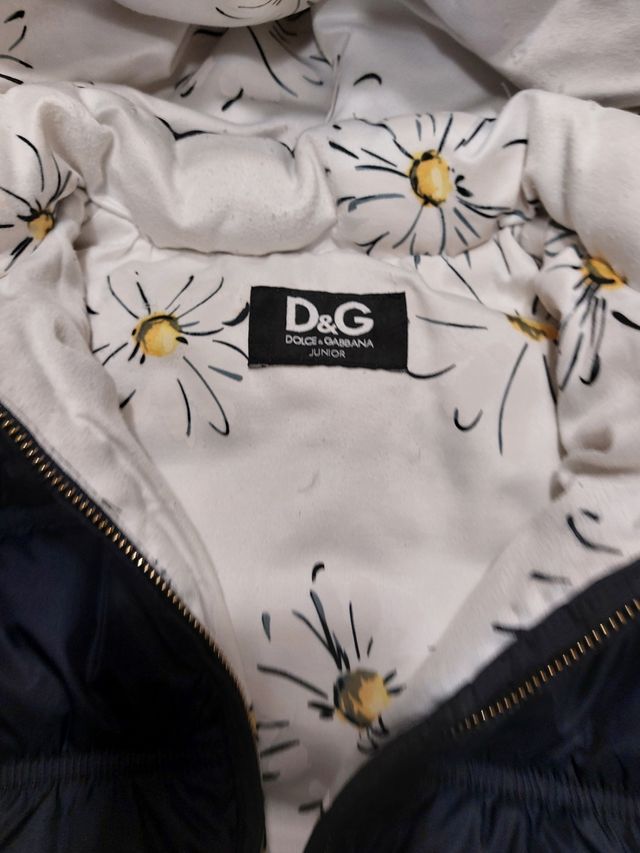 Piumino da bambina D&G