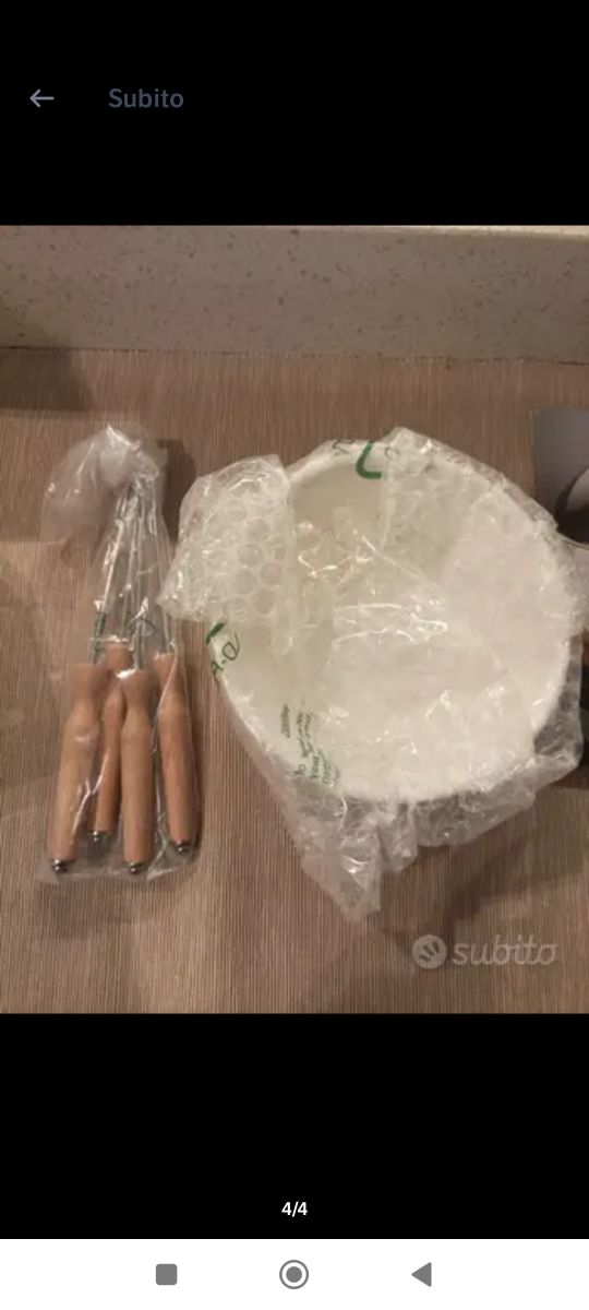 Attrezzo per fonduta al cioccolato 🍫