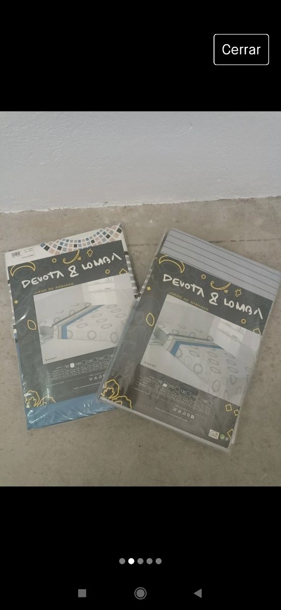 2 juegos de sabanas 90 devota & lomba
