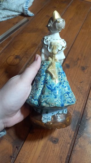 Figura Fallera Porcelana