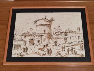 Quadri vari a china artista Poggetto