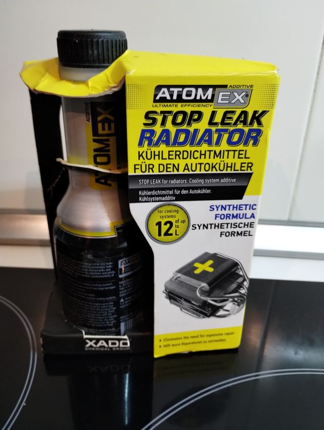 Stop leak radiador líquido arreglar