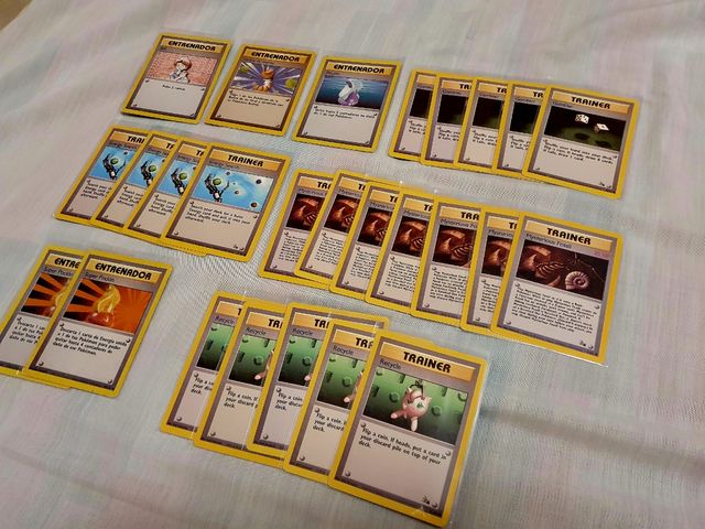 PRECIO POR CARTA - Pokemon entrenador antiguas