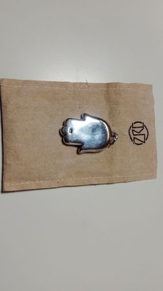 Colgante Mano de Fátima en plata 925.