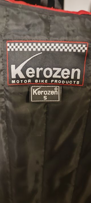 Chaqueta moto mujer