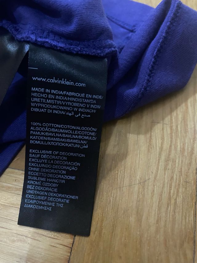 camiseta calvin klein