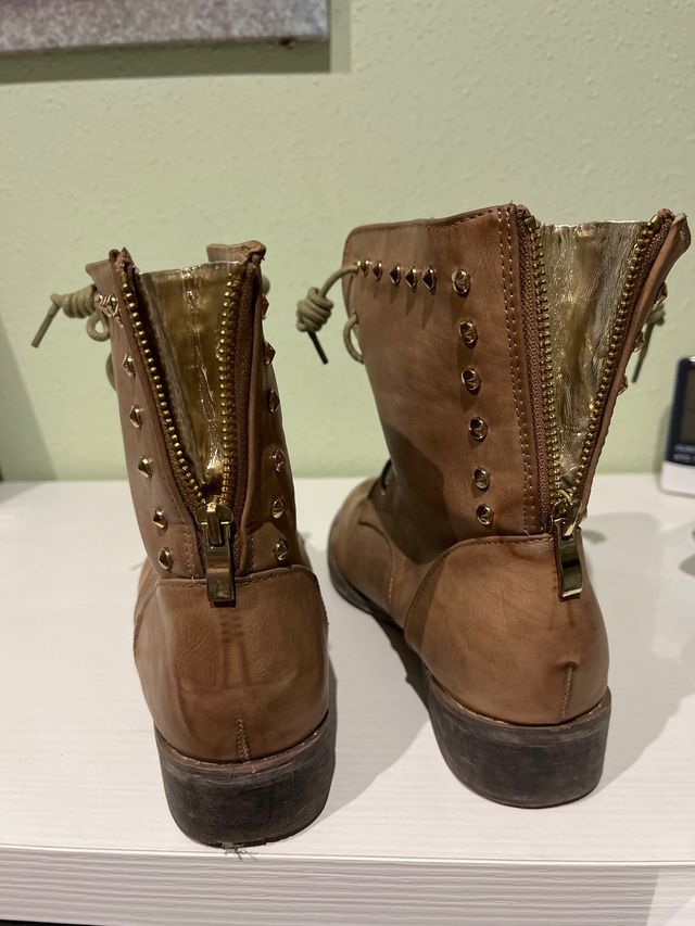 botas cordones