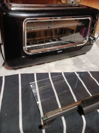 TOSTADORA CON CRISTAL