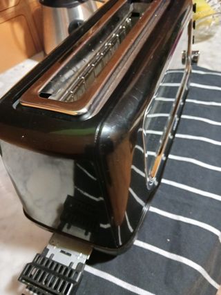 TOSTADORA CON CRISTAL