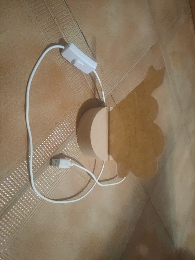 Lamparita forma de corazón