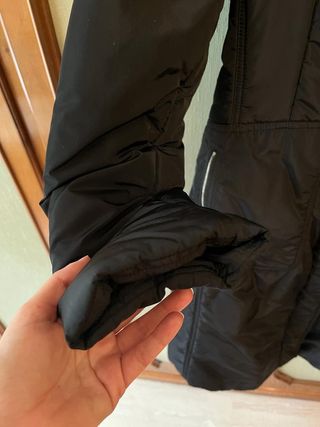 Piumino lungo PostCard con collo rimovibile