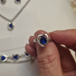 Conjunto collar, anillo,pulsera pendi