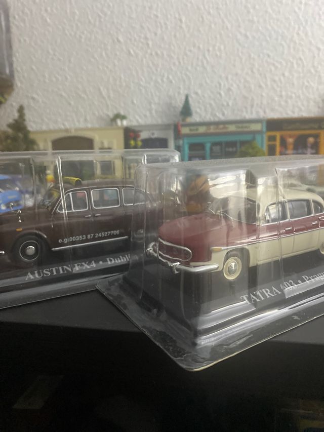 LOTE de DOS taxis de escala 1/43 altaya