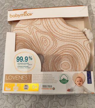 Almohada ergonómica, protectora cabeza bebes