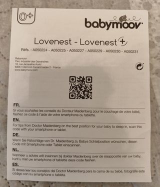 Almohada ergonómica, protectora cabeza bebes