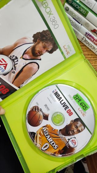 NBA live 08 Xbox 360