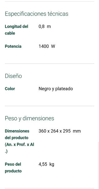 Airfryer Philips Essential 4.1l NUEVA 