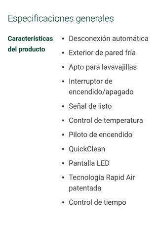 Airfryer Philips Essential 4.1l NUEVA 