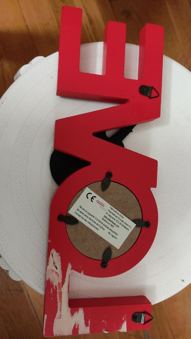 Porta fotos LOVE music