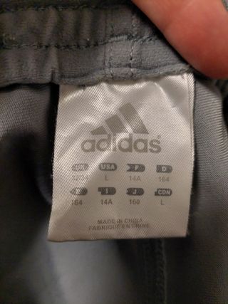 Pantalón vintage Adidas azul y gris