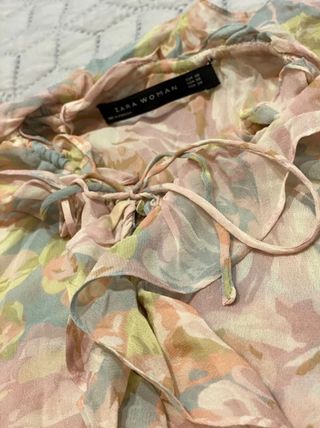 Blusa Floral Zara
