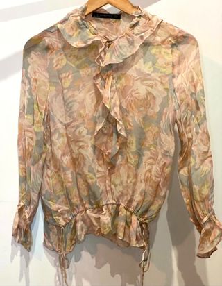 Blusa Floral Zara