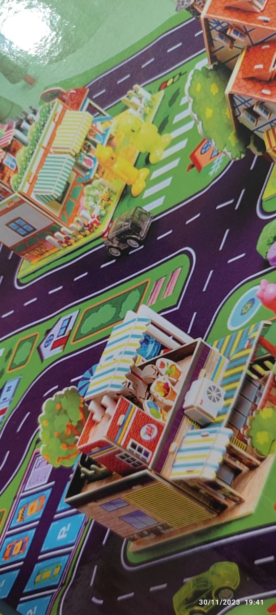 Puzzle 3d con tapiz de juegos