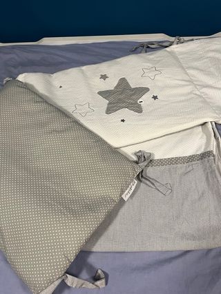 funda edredon de cuna y chichonera