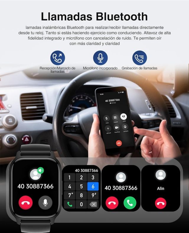 Smartwatch hombre-mujer