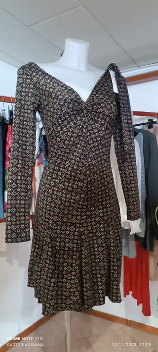 #abito in calda maglina operata