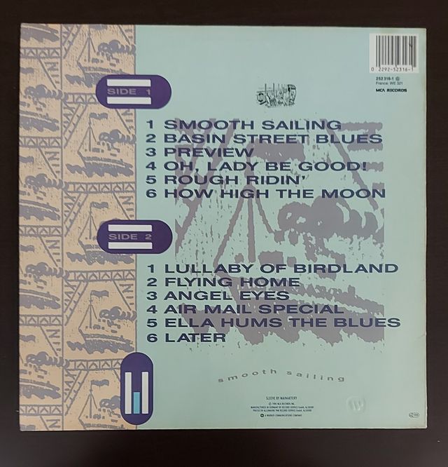 Vinilo Ella Fitzgerald-Smooth sailing