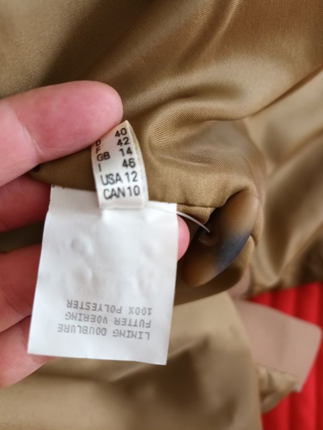 Abrigo de lana virgen