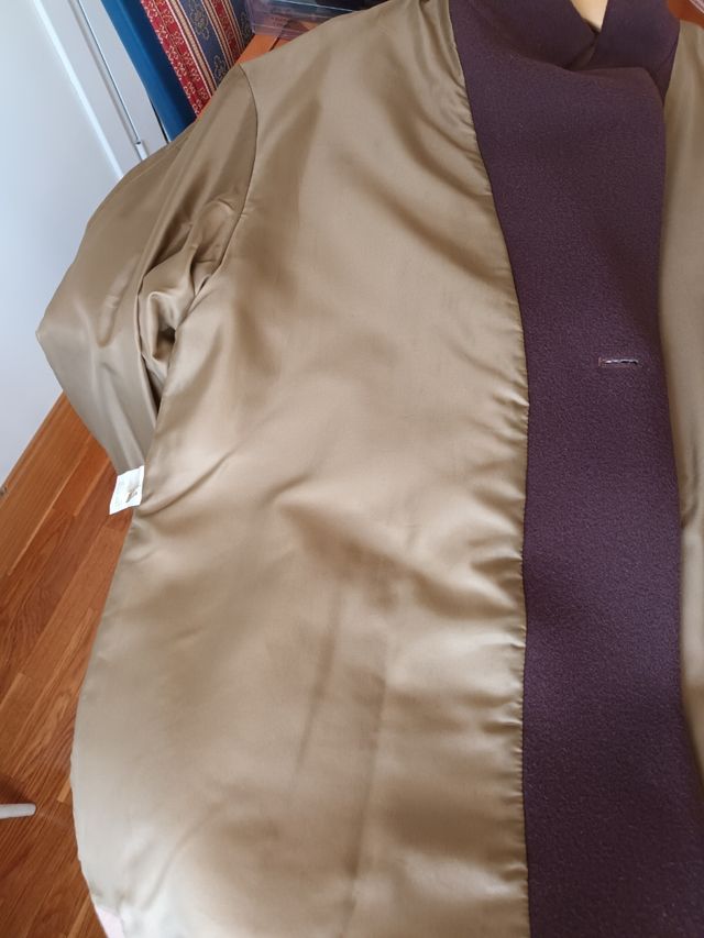 Abrigo de lana virgen