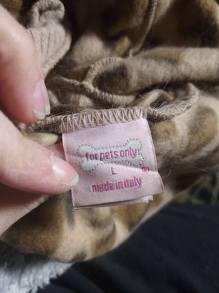Maglioncino per cani di 4,5/6 kg 60% lana