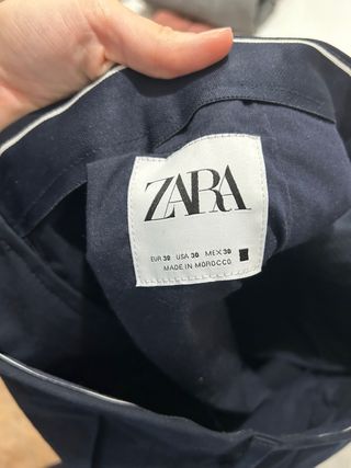 pantalon de vestir zara