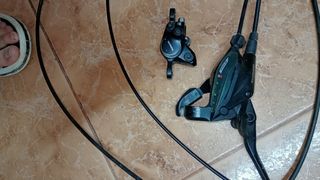 Cambios Shimano con frenos hidráulicos