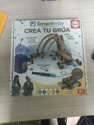 Grua hidraulica juguete