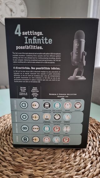 BLUE YETI NEGRO ⚫️