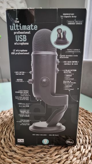 BLUE YETI NEGRO ⚫️