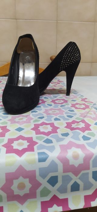 Zapatos negros de fiesta