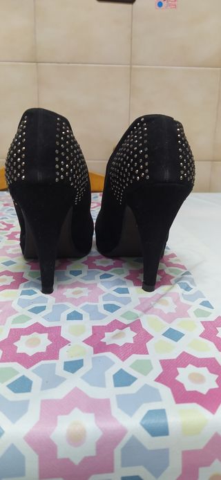 Zapatos negros de fiesta