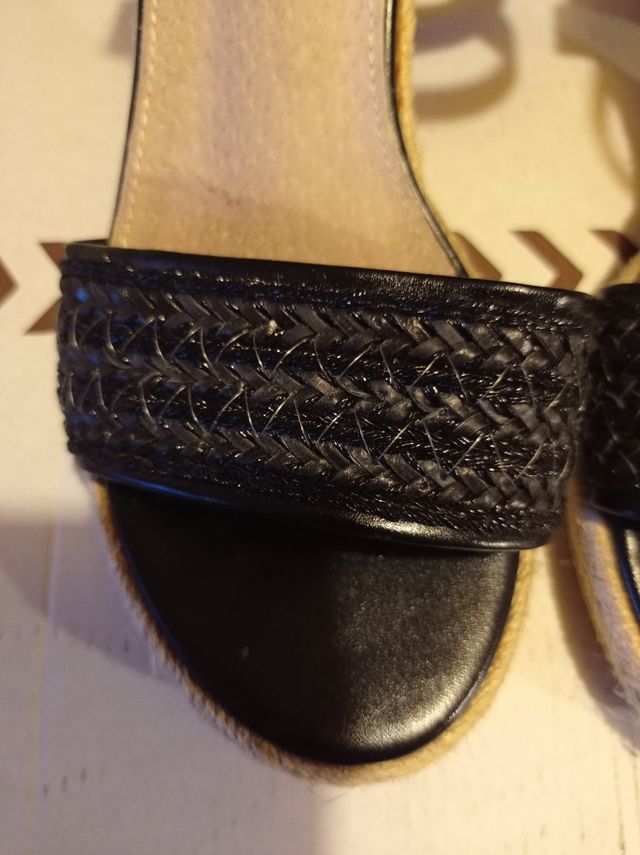 Sandálias da H&D de salto alto,tam:36