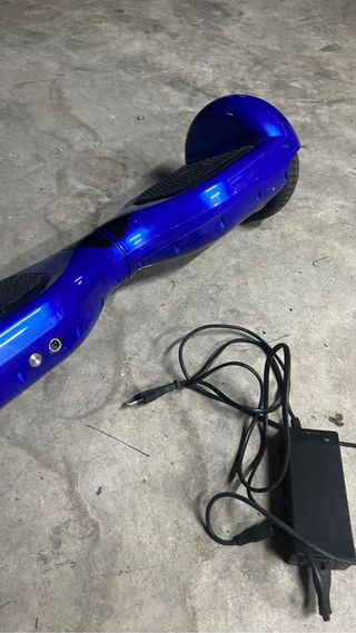 Hoverboard SMARTGYRO Azul Eléctrico + Cable de car