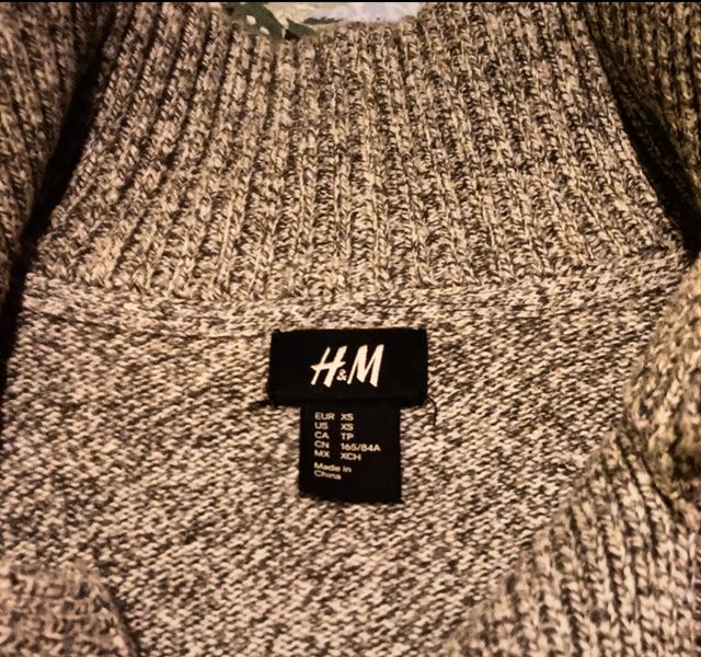 Maglioncino cardigan uomo a doppio petto in cotone