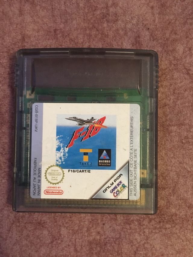 F- 18 GAME BOY COLOR