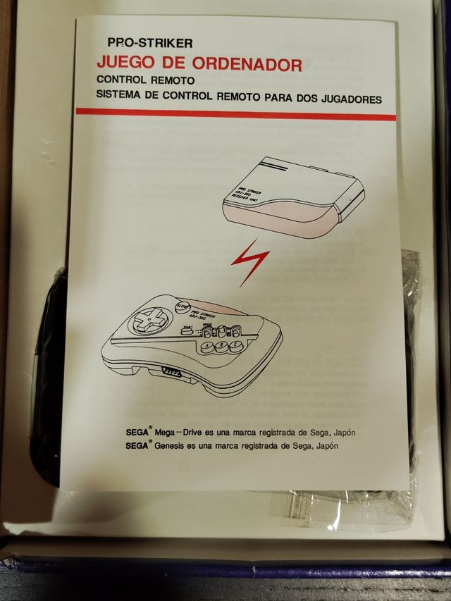 Mando inalámbrico sega mega Drive