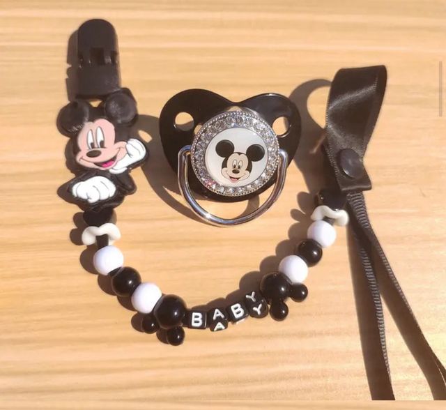 Chupete mickey mouse Negro