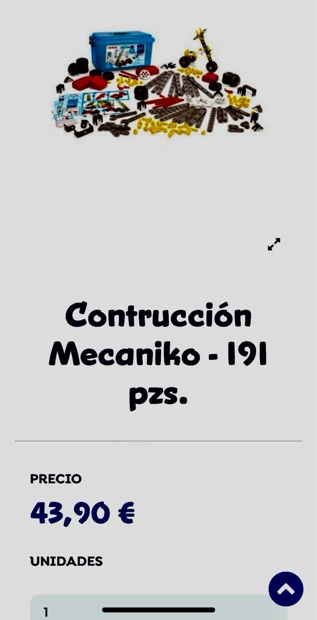 Juego construccion Activity mecanico Miniland (43€